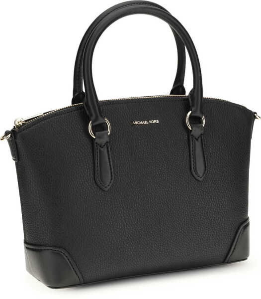 Genti de mana Michael Kors Leather Handbag BLACK Femei (BM 19735964) 2
