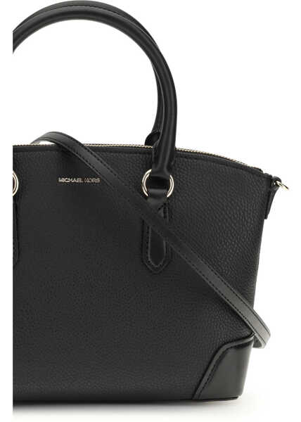 Genti de mana Michael Kors Leather Handbag BLACK Femei (BM 19735964) 4