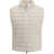 Brunello Cucinelli Cotton padded Vest with sequins AVENA+VANIGLIA