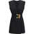 Balmain Short wrap Dress BLACK