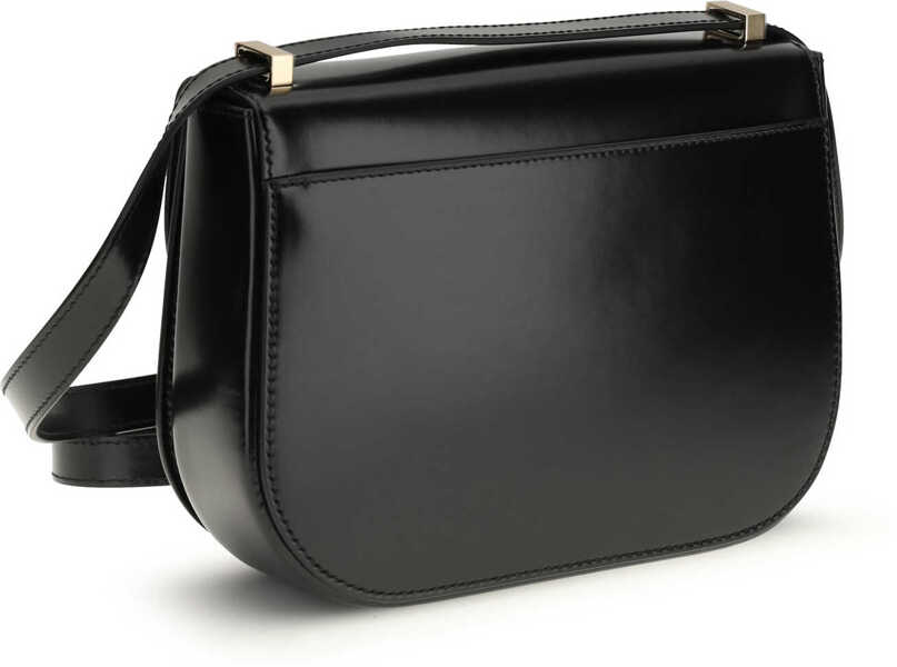 Genti de umar Ferragamo North-South Double Gancini Shoulder Bag VIT URUS NERO Femei (BM 19736009) 3