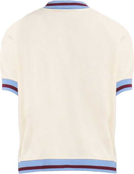 Tricouri Polo Marni Polo With Logo IVORY Femei (BM 19736231) 4