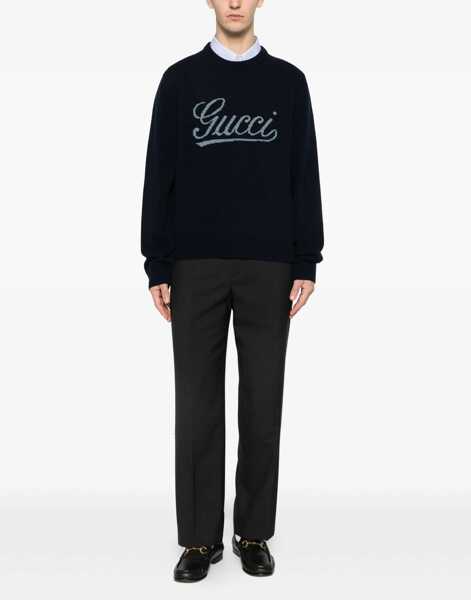 Pulovere Gucci Wool Sweater OLIMPUS BLUE/GREY Barbati (BM 19736315) 2