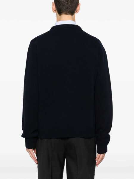 Pulovere Gucci Wool Sweater OLIMPUS BLUE/GREY Barbati (BM 19736315) 4