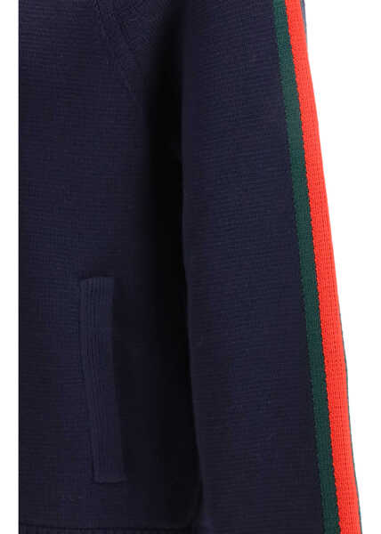 Pulovere casual Gucci Zip-up Jacket INK/MC Barbati (BM 19736318) 3