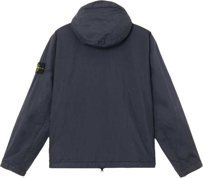Sacouri office Stone Island Hooded Jacket BLUE Barbati (BM 19736345) 2