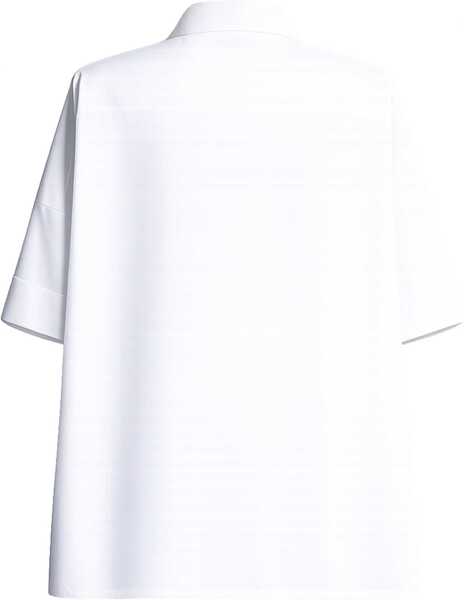 Bluze Fay Stretch Poplin Shirt WHITE Femei (BM 19736354) 3