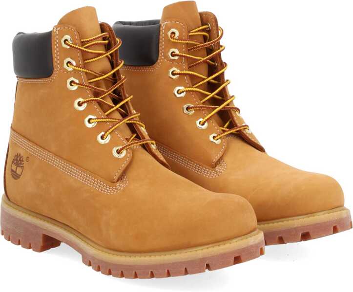 Ghete Timberland Stivale Stringato Impermeabile BROWN Barbati (BM 19736381) 4