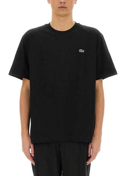 Tricouri Lacoste T-Shirt In Cotone BLACK Barbati (BM 19736384) 2