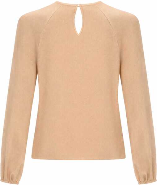 Bluze Fabiana Filippi Viscose Tops. BEIGE Femei (BM 19736387) 2