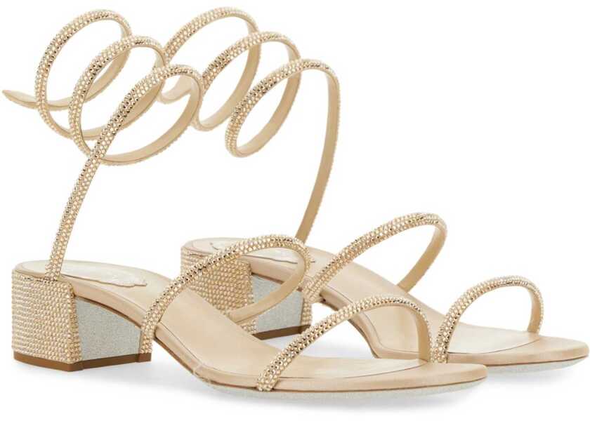 Sandale Rene Caovilla Sandalo Cleo BEIGE Femei (BM 19736414) 3