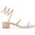 Rene Caovilla Sandalo "Cleo" BEIGE