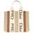 Chloe Borsa Tote "Woody" Small BEIGE