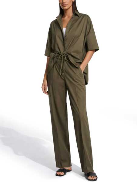 Bluze Fay Stretch Poplin Shirt GREEN Femei (BM 19736438) 2