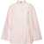 ROTATE Birger Christensen Oversized Shirt With Floral Details PINK