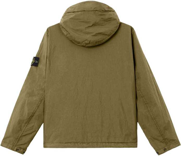 Sacouri office Stone Island Hooded Jacket MILITARY GREEN Barbati (BM 19736459) 2