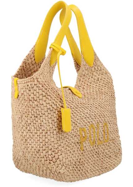 Genti de mana Ralph Lauren Polo Play Tote Bag YELLOW Femei (BM 19736477) 3