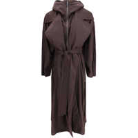 Paltoane Oversized Barba Trench Coat in taffeta Femei