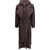 Max Mara Oversized Barba Trench Coat in taffeta CAFFE`