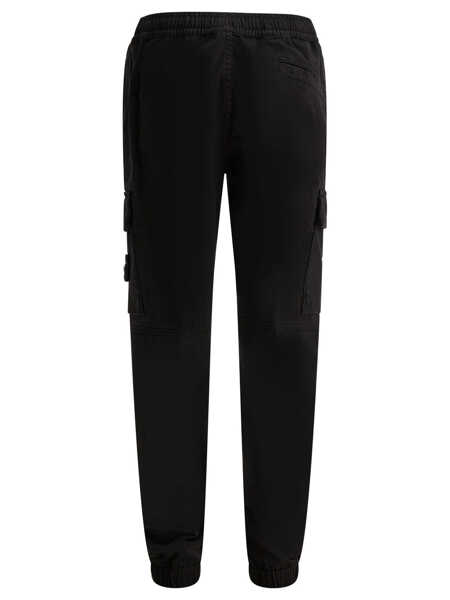 Pantaloni casual Stone Island Junior Trousers Black Baieti (BM 19736616) 2