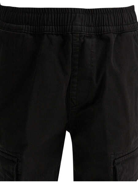 Pantaloni casual Stone Island Junior Trousers Black Baieti (BM 19736616) 3