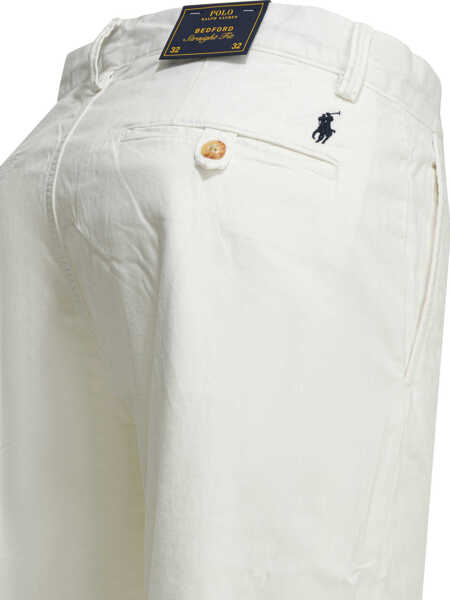 Pantaloni casual Ralph Lauren Trousers White Barbati (BM 19736637) 4