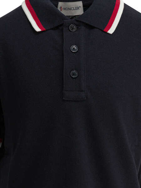 Tricouri Polo Moncler Polo shirts Blue Baieti (BM 19736673) 3