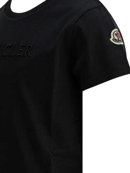 Tricouri Moncler T-shirts Black Fete (BM 19736703) 4