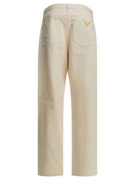 Blugi drepti Valentino Garavani Jeans White Barbati (BM 19736715) 2