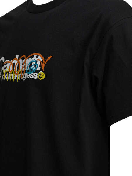 Tricouri Carhartt T-shirts Black Barbati (BM 19736769) 4