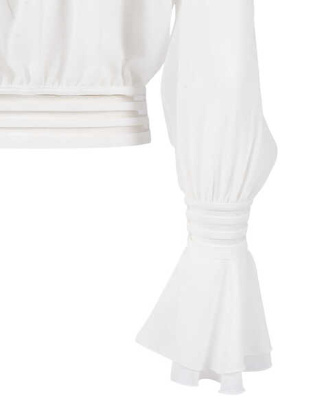 Camasi Elisabetta Franchi SHIRT White Femei (BM 19736853) 3