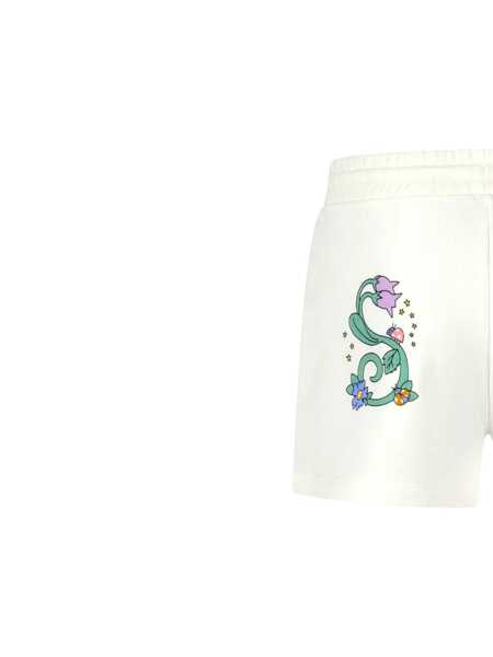 Pantaloni scurti Stella McCartney JERSEY SHORTS White Fete (BM 19736919) 3