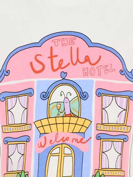 Tricouri Stella McCartney T-SHIRT/TOP White Fete (BM 19736961) 3