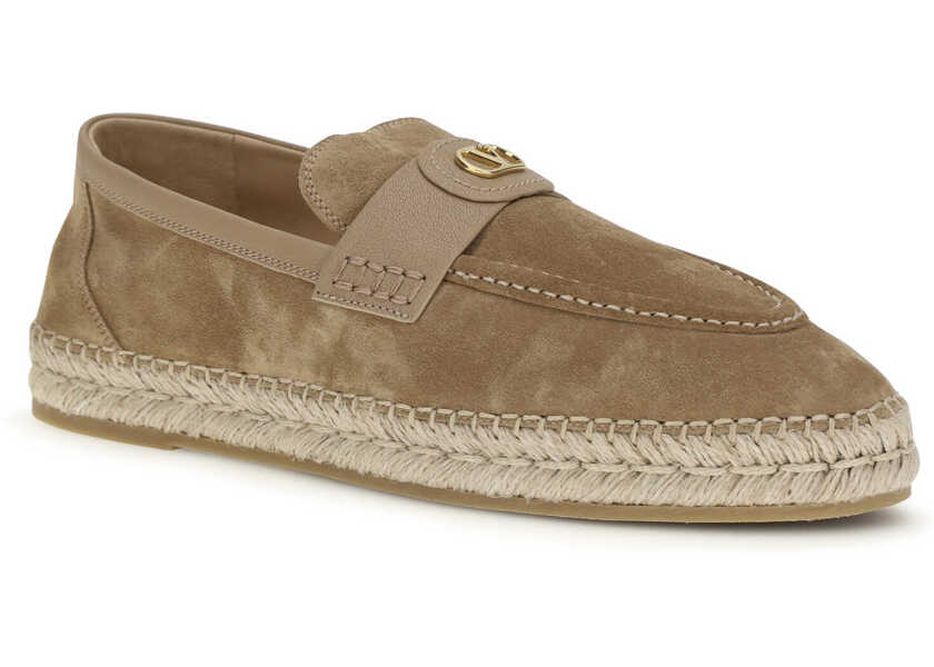 Espadrile Valentino Garavani Suede Espadrilles CAMMELLO Barbati (BM 19736969) 2