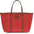 Pinko Miranda Medium Tote Bag ROSSO/CUOIO-ANTIQUE GOLD