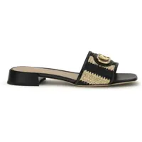 Sandale VLogo Signature raffia slide Sandals Femei