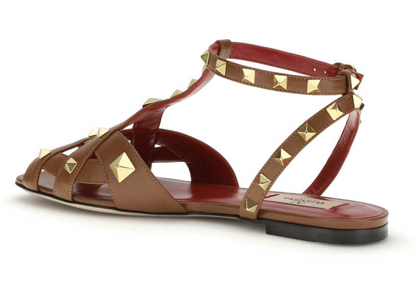 Sandale Valentino Garavani Studdy Sandals TOBACCO Femei (BM 19736993) 3