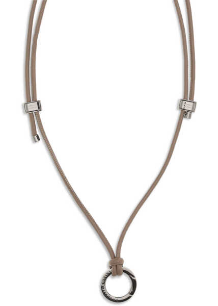 Esarfe Brunello Cucinelli Leather eyeglass Cord with charm CORDAULTRABLACK Femei (BM 19737002) 3