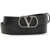 Valentino Garavani Vlogo Signature leather Belt NERO