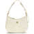 Pinko Half Moon Baby Shoulder Bag BIANCO SETA-ANTIQUE GOLD