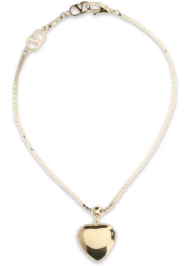 Bratari Valentino Garavani Coeur Royal Bracelet ORO/NERO/CRYSTAL Femei (BM 19737038) 2