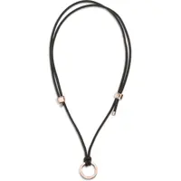 Esarfe Leather eyeglass Cord with charm Femei