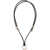 Brunello Cucinelli Leather eyeglass Cord with charm TESTA DI MORO 62+170