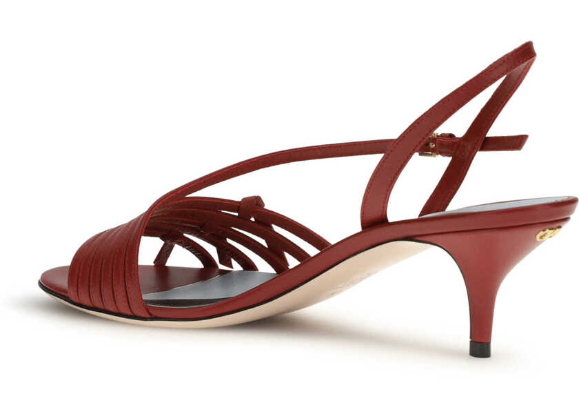 Sandale Valentino Garavani Nodine kidskin Sandals BRIGHT RED Femei (BM 19737065) 3