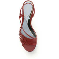 Sandale Dama - Sandale Valentino Garavani Nodine kidskin Sandals BRIGHT RED Femei (BM 19737065) - B-mall.ro