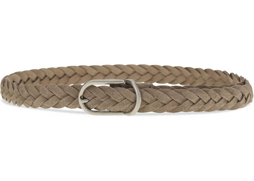 Curele Brunello Cucinelli Leather belt braided design KOALA Barbati (BM 19737083) 2