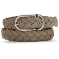 Curele Leather belt braided design Barbati
