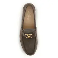 Mocasini pentru Barbati - Mocasini Valentino Garavani VLogo Signature Loafers SHADOW GREY Barbati (BM 19737086) - B-mall.ro