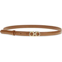 Accesorii Dama - Curele Ferragamo Gancini leather Belt NATURALE Femei (BM 19737089) - B-mall.ro