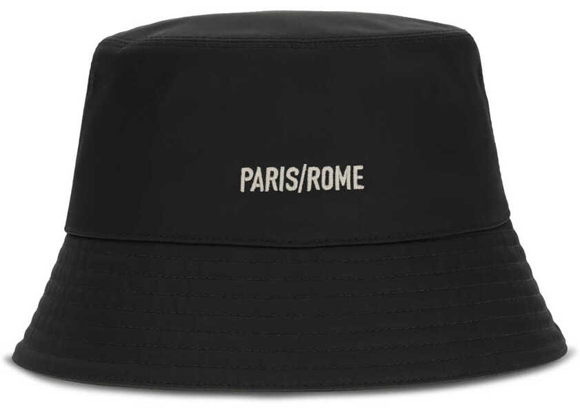 Sepci Valentino Garavani Chez Valentino Bucket Hat NERO/BURRO Barbati (BM 19737113) 2